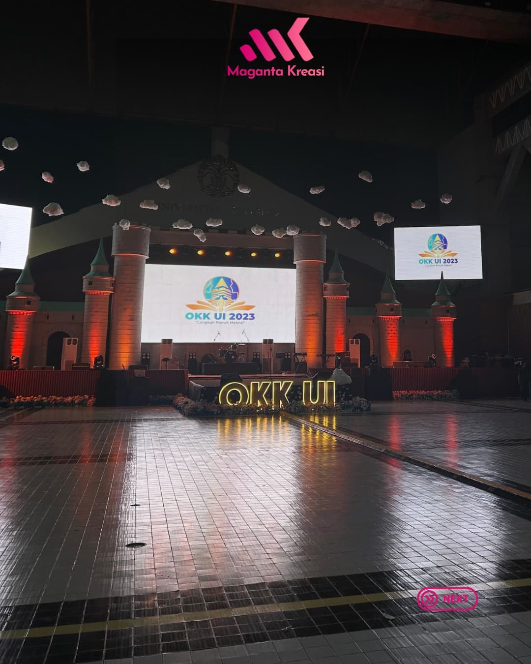OKK UI 2023 - Welcoming Gate & Concert Festival Stage