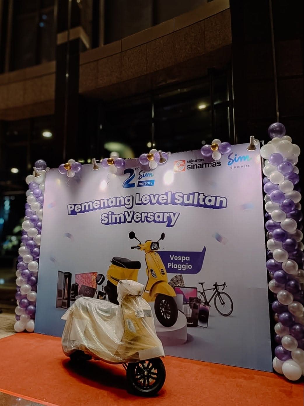 Simversary Sinarmas - Corporate Gathering Backdrop