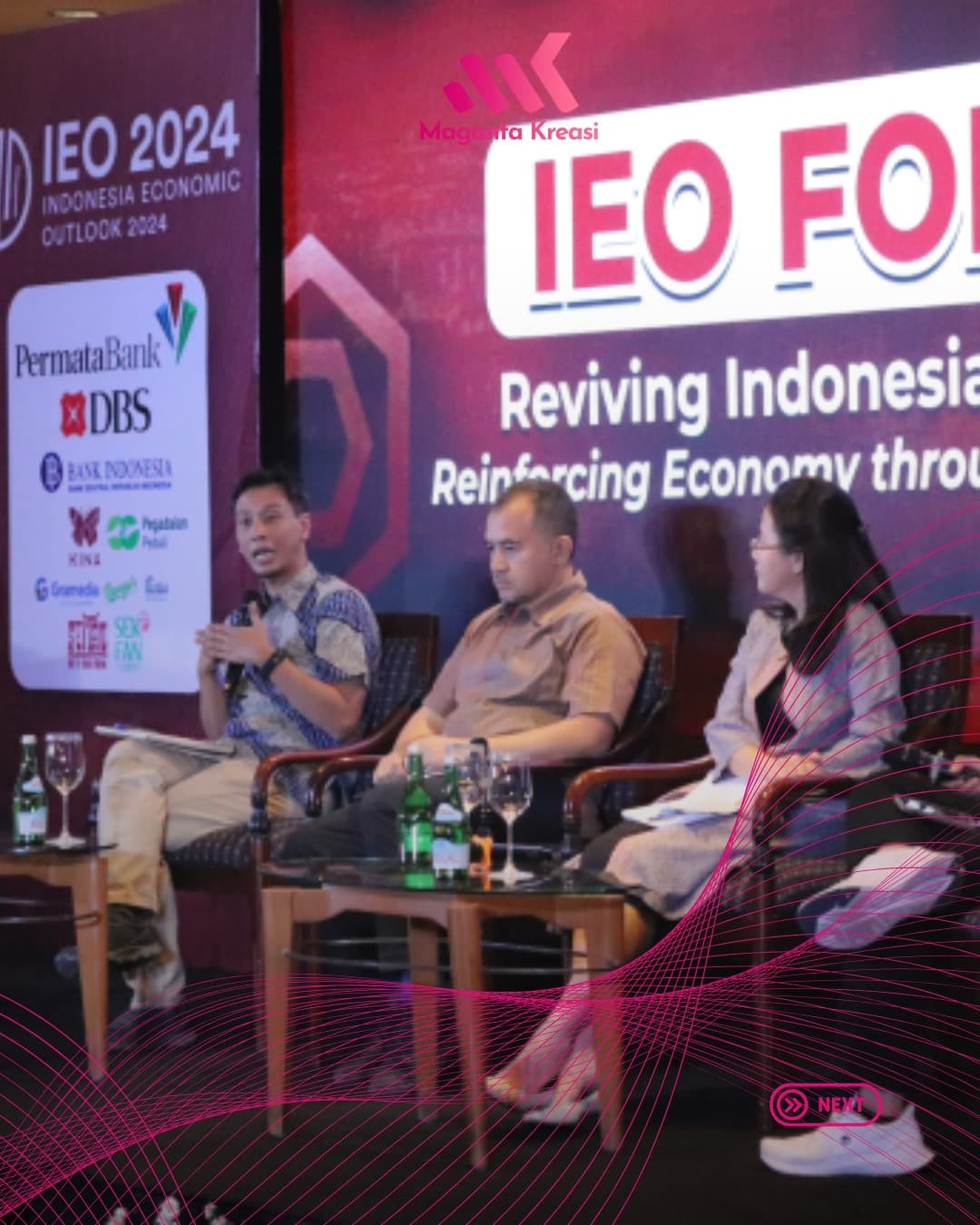 Indonesia Economic Outlook 2024 - High-Level Forum Stage