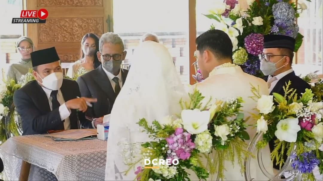 Akad Nikah Febby & Navel - Aesthetic Wedding Backdrop & Stage