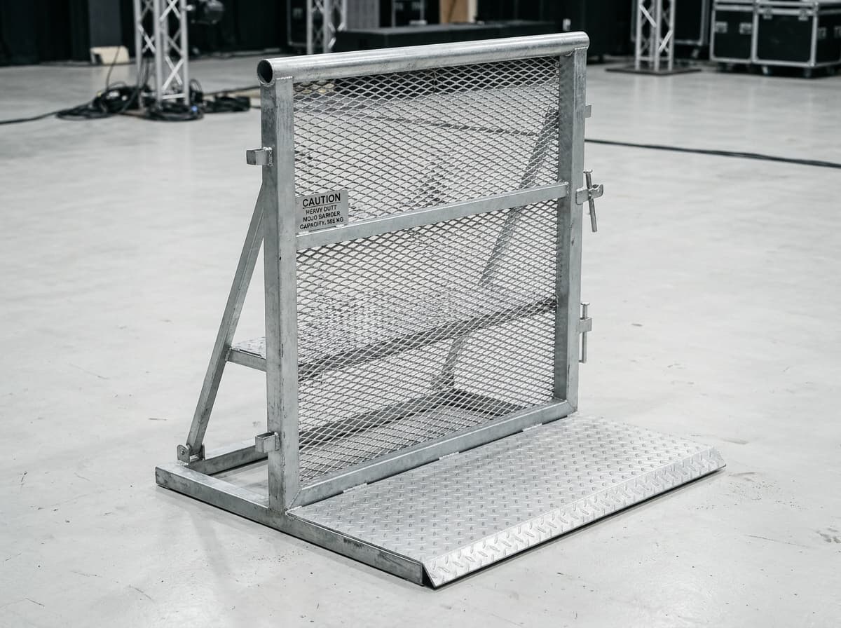 Barricade Konser / Pagar Pembatas Baja