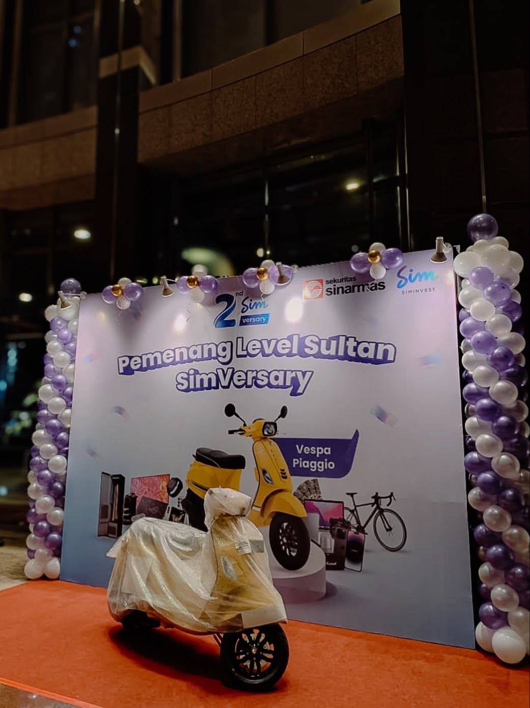 Simversary Sinarmas - Corporate Gathering Backdrop